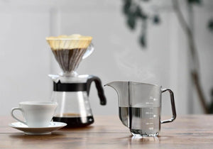 Hario V60 Coffee Dripper Set Transparent Black Size 02 + Hario V60 Drip Kettle AIR Bundle - Full Bloom Coffee Roasters